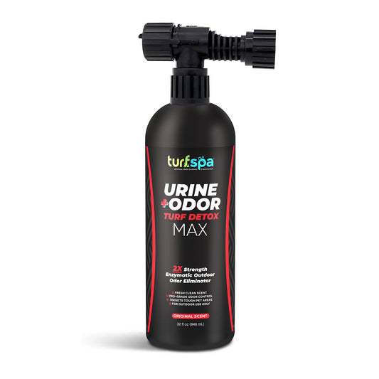 TurfSpa MAX Strength Urine + Odor Turf Detox, 2X enzyme artificial grass odor eliminator