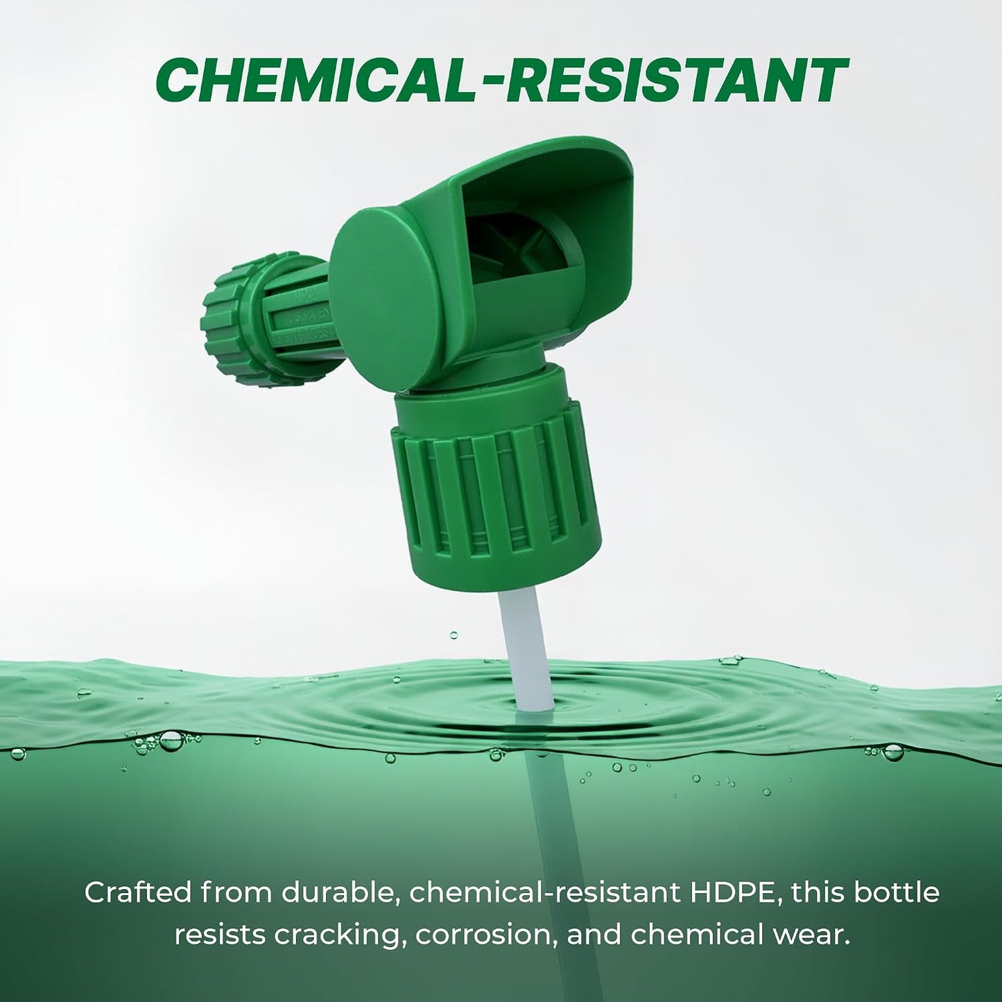 Chemical-resistant polymer construction
