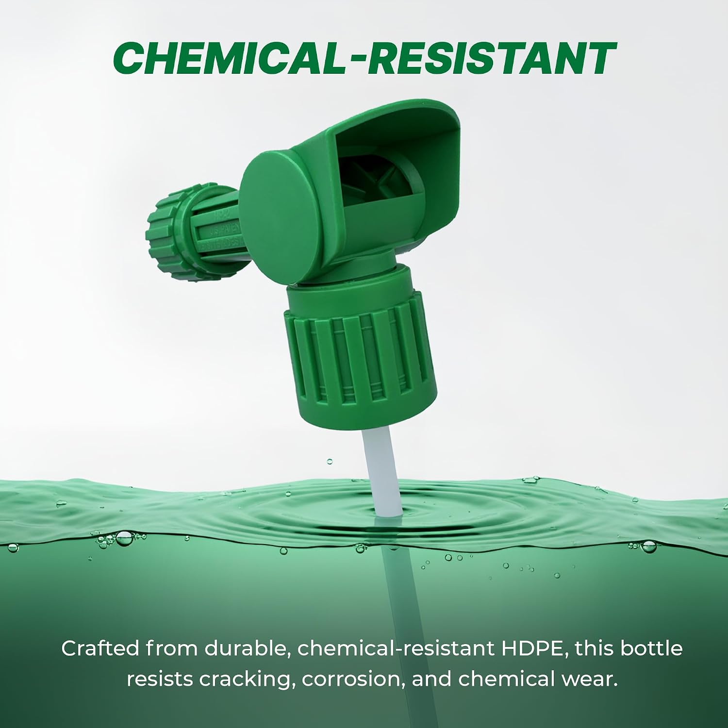 Chemical-resistant polymer construction