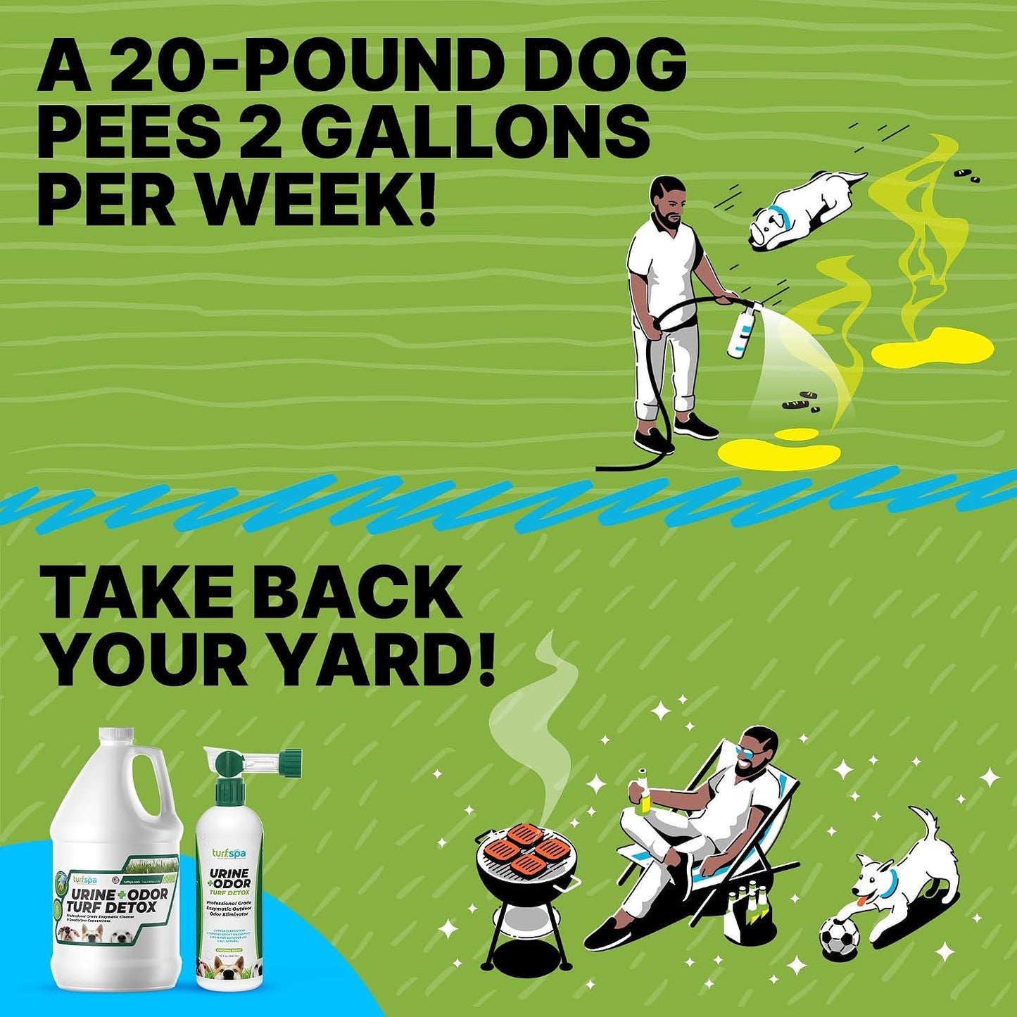 Urine & Odor Turf Detox