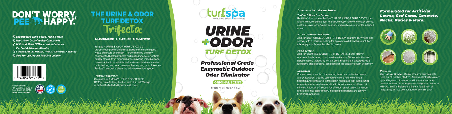 Urine + Odor Turf Detox